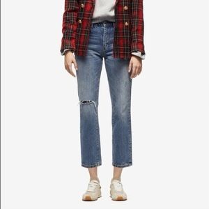 Zara slim cropped jeans size 10 (with tags)